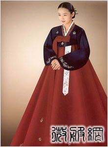 微服民族服饰文化12》韩国传统服饰[图]_服装设计,服装裁剪,服装英语